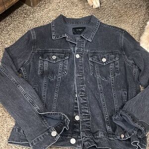 Lucky Brand Black Denim Jacket